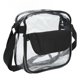 thumbnail image 1 of Bolso de hombro transparente, bolso de mensajero transparente Bolso de mensajero transparente de PVC con cremallera Bolso de mensajero de PVC Rendimiento de alta gama Jadeshay A, 1 of 8