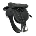 thumbnail image 2 of LeMieux Toy Pony Saddle - Black - Fine Grain Leather - Suitable for Ages 8 Years +, 2 of 4