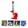 thumbnail image 4 of OUNONA 1 Ensemble Machine à Lancer Baseballs avec Coordination Entraînement Jeu Extérieur et Intérieur pour Enfants Rouge ABS, 4 of 7