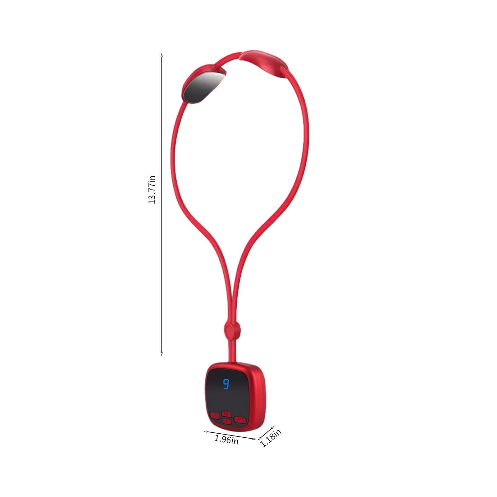 Xheghe Portable Cervical Neck Massager with Adjustable Heat & Modes - Ergonomic Shiatsu Relief for Home/Office, Ideal Gift for Moms and Professionals