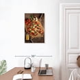 thumbnail image 3 of Elephant Stock Cheesy Handmade Pizza Wall Art - Vertical Canvas Wall Art - Kitchen Wall Decor - Food And Drink Canvas - Brown And Beige Decor - 16" x 24", 3 of 8
