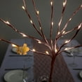 thumbnail image 3 of Balsa Circle Brown 3 Warm White 31 in LED Trees Lighted Artificial Branches Party Events Decorations Supplies, 3 of 8