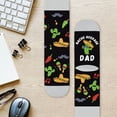 thumbnail image 5 of Funny Father Day Socks for Dad Father Grandpa Brother Men –Novelty Fathers Husband Birthday Gifts–Novelty Fun Crazy Silly Men Sock Christmas Stocking Stuffers, 5 of 7