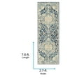 thumbnail image 4 of Livabliss Area Rugs for Living Room, 3x8 Elaziz Traditional Blue Runner Rug, Bedroom Dining Room Home Decor Stain Resistant Carpet (2'7" x 7'7" Runner), 4 of 8