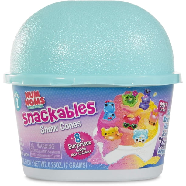 Kit de Arte y Manualidades Num Noms Snackables Serie 2-1 Copos de Nieve