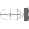 thumbnail image 2 of Rvinyl Window Tint Kit Compatible with MINI Countryman 2017-2024 - Rear Windshield Precut Kit - 35%, 2 of 8