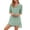 R205-Green, variant on RMGVDSD Womens Shirts Beach Cover Ups Women's Swimsuit Cover Up Shirt 3/4 Sleeve Bikini Bathing Suit Coverup Solid Color Vacation Tops Regular Fit Shirt