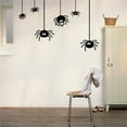 thumbnail image 4 of SLYNSHome Halloween Wall Stickers,Black Spider Wall Decal for Home Bathroom Indoor Hallowmas Party Supplies, 4 of 8