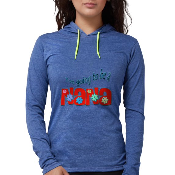 CafePress - I'm Going To Be A Nana Long Sleeve T Shirt - Womens Hooded Shirt