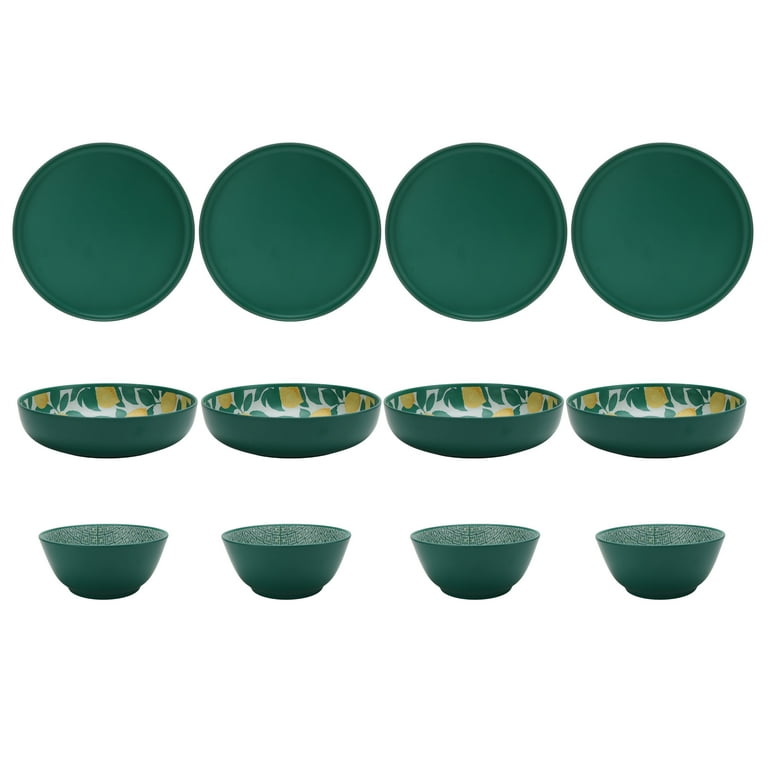 Mainstays by Becky G. & Alejandra Bamboo Melamine 12-Piece