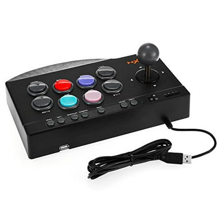 SUNCHI 5 in 1 Arcade Fight Stick Joystick Gamepads Game Controller for PS3 / PS4 / Xbox One / PC / Android Device Fighting
