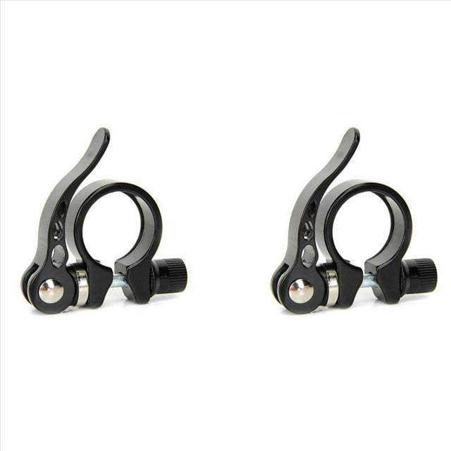 2X Abrazadera para Tubo de Asiento de Bicicleta, Abrazadera para Tubo de Asiento de Bicicleta de Montaña, Abrazadera para Tubo de Bloqueo de Asiento de Bicicleta, 31,8 mm