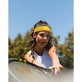 thumbnail image 5 of Suddora Adult Solid Color Sweatband Headband, Neon Yellow, 5 of 7