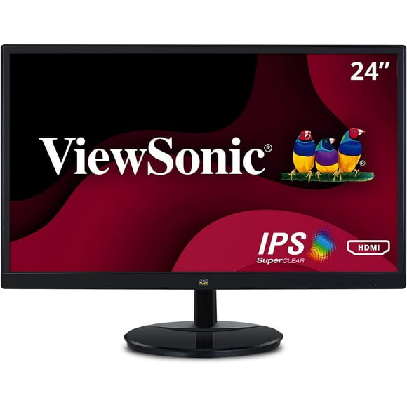 Viewsonic 24 Inch IPS 1080p Frameless LED Monitor with HDMI and VGA Inputs