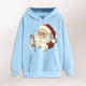 thumbnail image 2 of WILLBEST Sudadera con Capucha para Mujer, Estilo Navideño, con Estampado Navideño, Cuello Redondo y Manga Larga Diseño Holgado E Informal Grande, 2 of 3