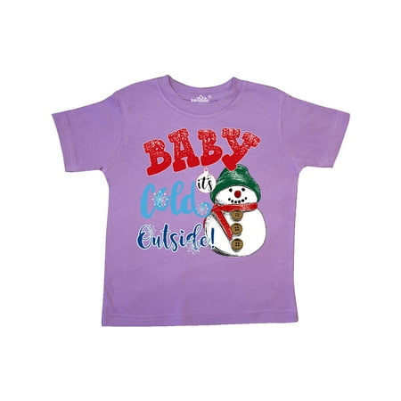 

Inktastic Baby It s Cold Outside Gift Toddler Boy or Toddler Girl T-Shirt