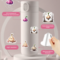 thumbnail image 6 of cartoon Garlic Stickers, Waterproof Garlic Sticker for Water Bottle Laptop Phone Cases Planner Skateboard Luggage Helmet Party Favor Decor, Ideal for Adults Teens Teacher Rewards, 6 of 9