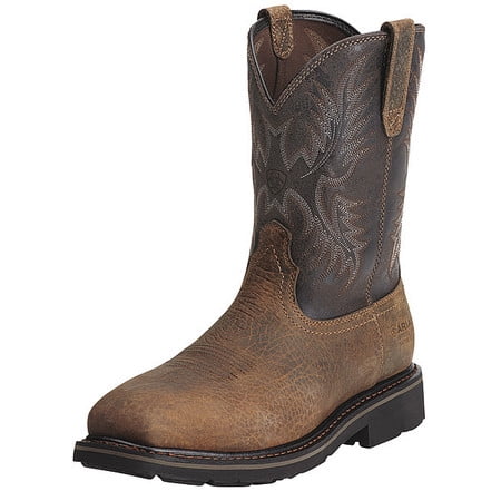 

Western Boot 10-1/2 D Earth Steel PR
