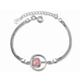 thumbnail image 1 of Pulseras De Plata 925 Con Cristal Rosa  Xtellar Elegante, 1 of 3