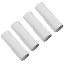 White Iron Flanging Sleeve Candle Cover for Chandeliers Easy to Use Lamp Base Sleeve 4pcs