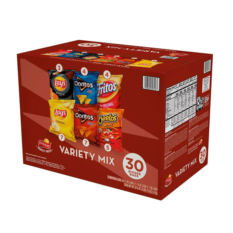 Classic Variety Mix, Assorted, 30 Bags/Box Classic Variety Mix, Assorted, 30 Bags/Box