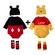 thumbnail image 3 of Disney-Conjunto de ropa de 2 piezas para recién nacido, Pelele con sombrero, estampado de Winnie the Pooh, Mickey Mouse, Primavera, 3 of 5