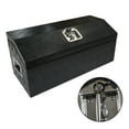 thumbnail image 6 of 30 Inch Aluminum Trailer Tongue Tool Box for Truck Pickup Trailer Flatbed RV Storage Box 29.92in x 13.15in x 13.46in (L x W x H) Black, 6 of 6