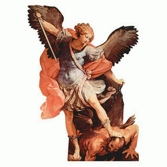 H48037 Archangel Michael Cardboard Cutout