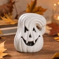 thumbnail image 5 of Halloween LED Lights Faux Pumpkin Decoration Large Plastic Jack O' Lantern Reusable Carved Pumpkin Lantern for Fall Halloween Indoor Outdoor Decor Party Centerpiece Halloween Decor, 5 of 8
