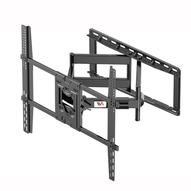 Soporte de Pared para TV de 75" a 110", Giratorio, Inclinable, Movimiento Total