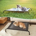thumbnail image 4 of Cama elevada para perros SIEMOUR Cooling con suelo antideslizante, color gris, 4 of 7
