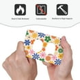 thumbnail image 4 of Disketp Groovy Daisy Flowers Decorative Light Switch or Outlet Wall Plate with Safety Cover-Style S, 4 of 6