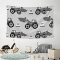 thumbnail image 6 of Xecao Gray Tractor Print Tapestry, Wall Hanging Room Funny Decor, Backdrop Room Decor for Bedroom Living Room dormitory, 6 of 8