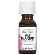 Aura Cacia 100 Pure Essential Oil Wild Marjoram 5 fl oz 15 ml