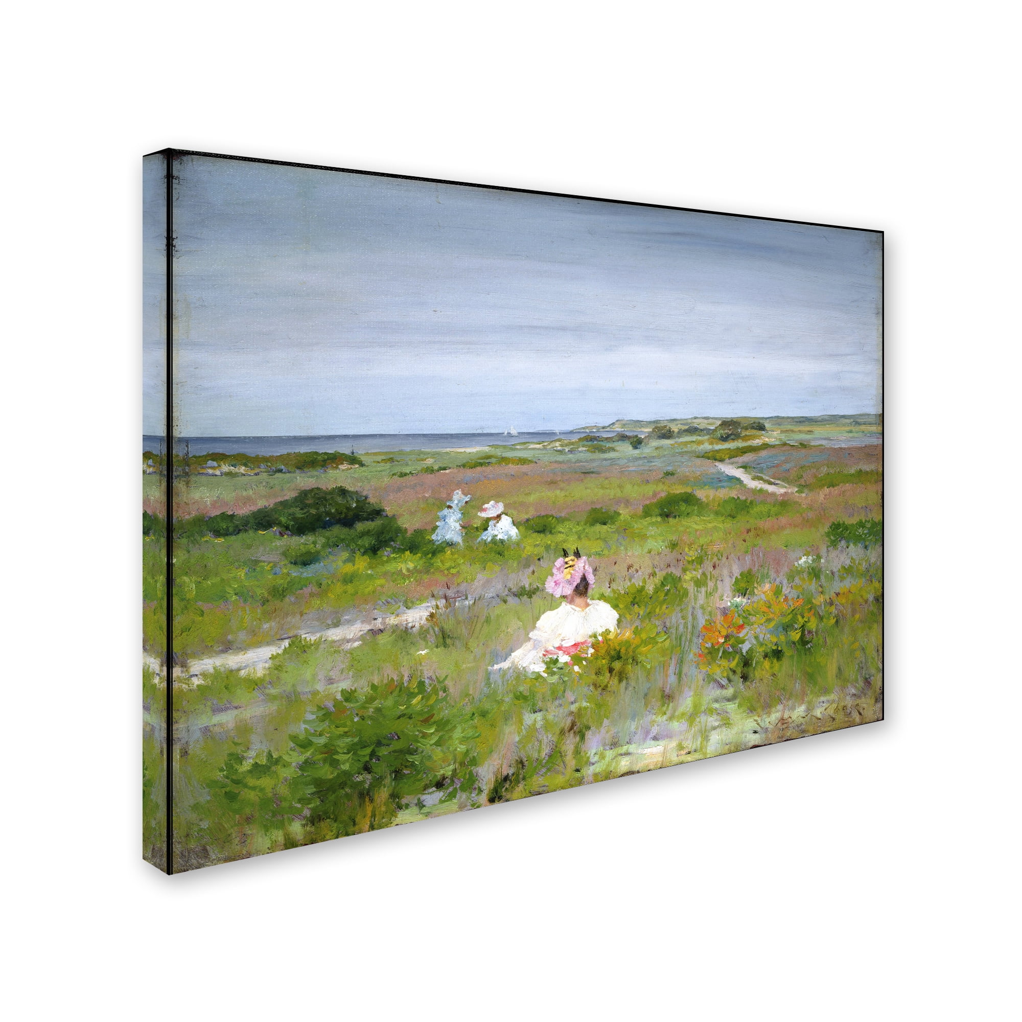 Trademark Fine Art 'Shinnecock Long Island' Canvas Art by William Merritt Chase