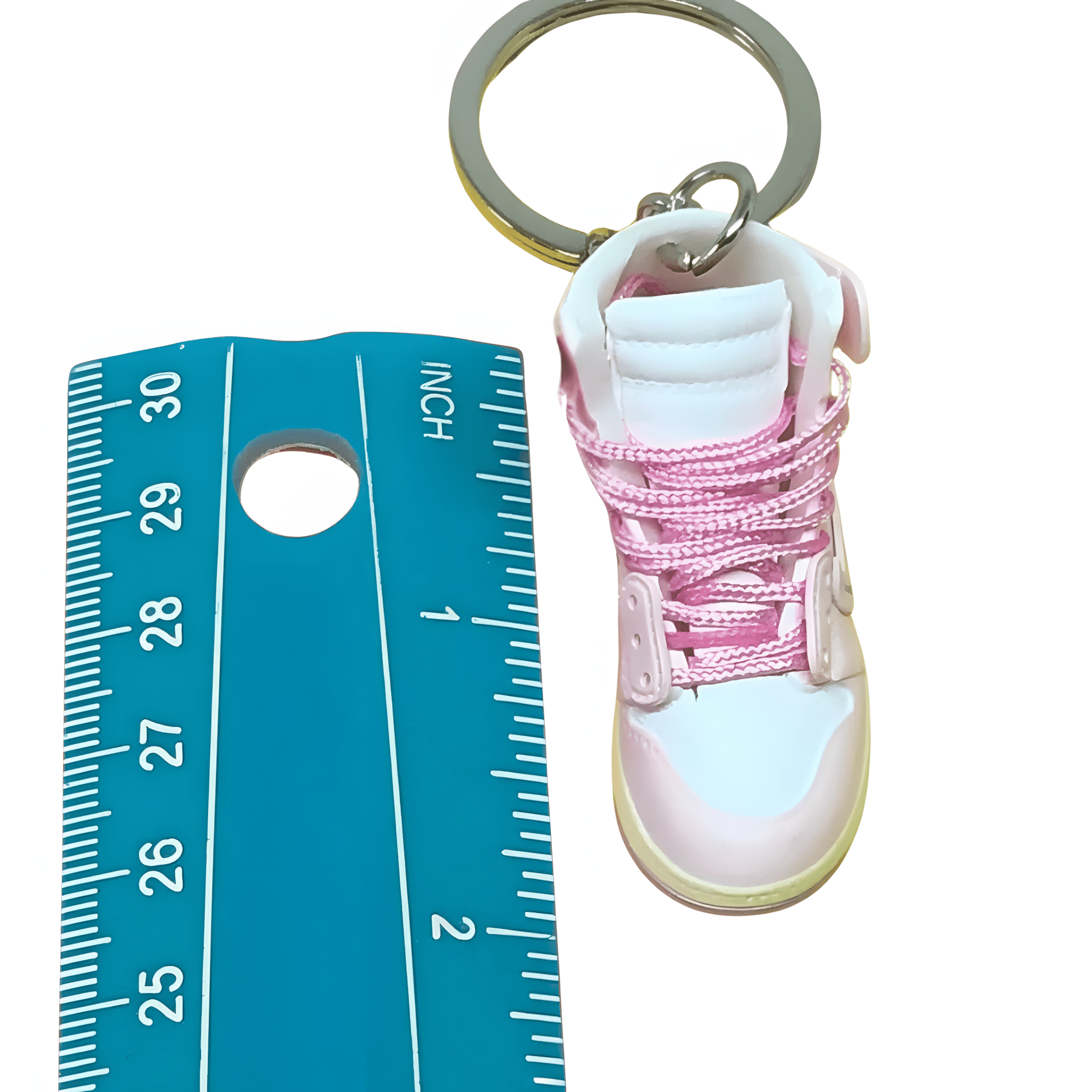 hidden keychain in nike shoes