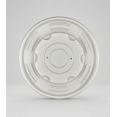 thumbnail image 2 of CPLA Compostable Vented Lid for 8oz Paper Soup Bowl ( 100% Compostable ) 1000/ Pack, 2 of 5