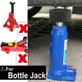 thumbnail image 5 of AUTOXBERT Rubber Jack Pad Lift Car Damage Protection Universal For 10 Ton Bottle Jacks Pad, 5 of 8