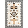 thumbnail image 2 of nuLOOM Remy Bold Geometric Machine Washable Area Rug, 5' x 8', Ivory, 2 of 9