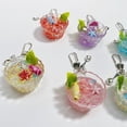 thumbnail image 3 of Lerpwige Miniature Ice Bucket Charm Key Holder Ketchain With Luminescent Carp Details, 3 of 12
