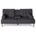 thumbnail image 3 of Sofá Cama Makora Queen con Memory Foam Color Oxford Lino Respaldo Reclinable de 3 Posiciones, 3 of 10