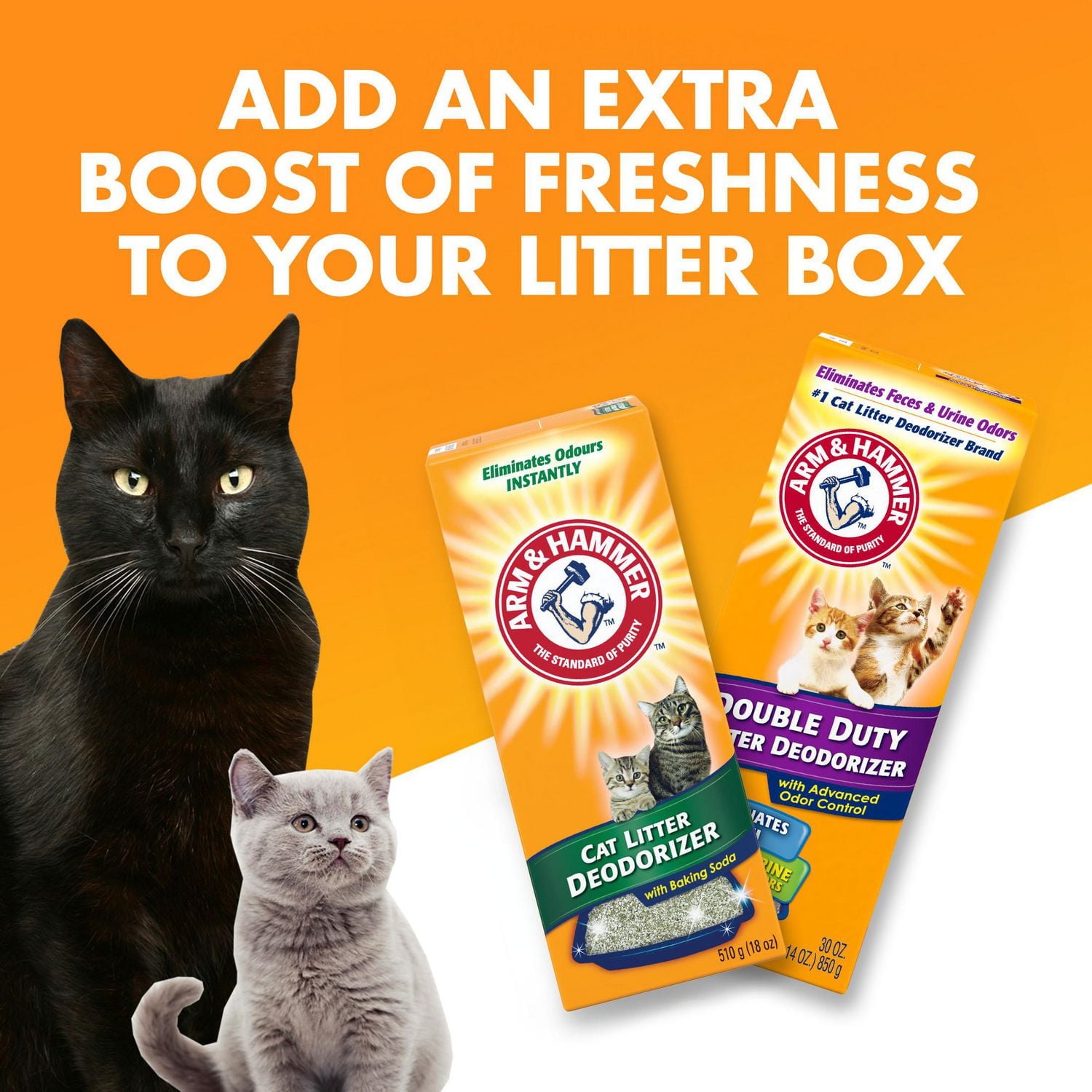 Arm & HAMMER™ CAT Litter Deodorizer, 500 g
