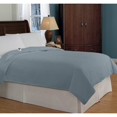 SoftHeat™ Micro Fleece Electric Blanket - Beige (Full)