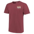 thumbnail image 2 of Unisex Garnet Florida State Seminoles Gritty Softball Bats Comfort Colors T-Shirt, 2 of 3