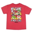 thumbnail image 3 of Super Mario Boys' My Game Is Next Level Character Boxes Graphic T-Shirt, 3 of 5