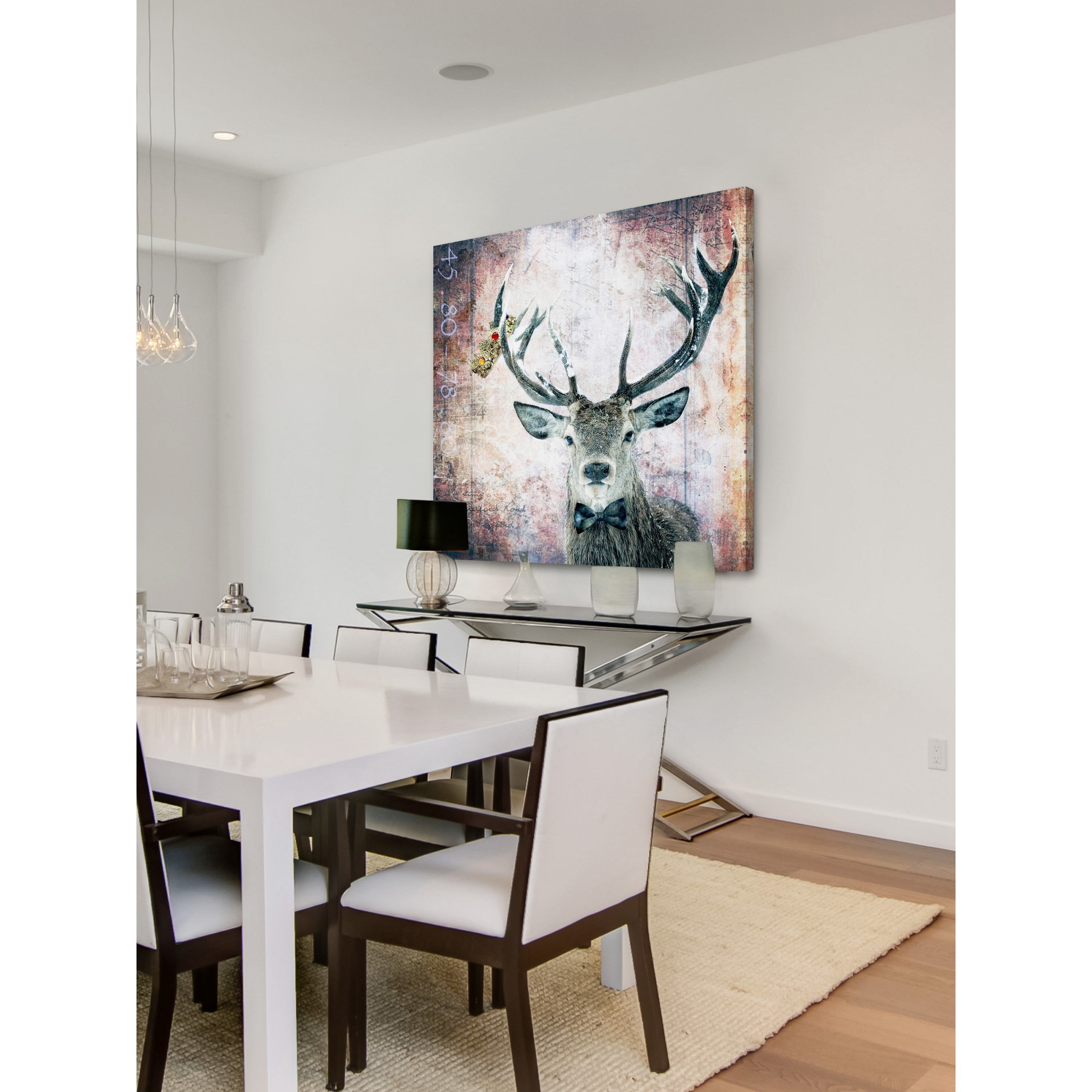 Marmont Hill "Buck Prince" by Morgan Jones Painting Print on Wrapped Canvas