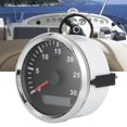 thumbnail image 4 of Hilitand Tachometer,3000 RPM Tachometer,85mm / 3.3in Boat Tachometer Sensor IP67 Tacho Gauge 12V / 24V Red Light With LCD Display Service Hour Meter 3000 RPM, 4 of 8