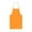 Orange, variant on White Classic Aprons for Adults - Commercial Chef Apron, Kitchen Aprons for Men and Women without Pockets, Sublimation Aprons, Plain Bib Artist Aprons Set