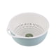 thumbnail image 2 of Multi Functional Kitchen Basket, Plastic Fruits and Vegetable Washing Basket, Dishwasher Friendly Double Layered Drain Basin, With Strainer Container Kitchen Sink Food Catcher Drainer, 2 of 7