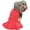 Embelished Red Dress, variant on Parisian Pet Plaid Dog Shirt - Scottish Red/Blue Tuxedo Dog Clothes - Stylish Dog Wedding Outfit - Lightweight Party Puppy Dress - Christmas Dog Shirts for Small Dogs - All Sizes Available - S